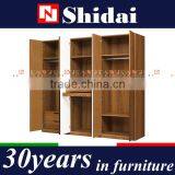 Modern Wooden Bedroom Clothes Almirah for Home F-815 thumbnail-2