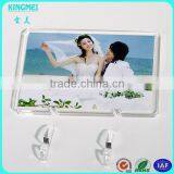 KM-VP34 China Supply Cheap Acrylic Material and Photo Frame Type L Shape Acrylic 2x6 Photo Booth Picture Frame thumbnail-3