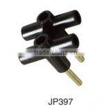 2 Flat Pin Electric Connectors Power Motorcycle Spark Plug, thumbnail-4