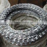 Galvanized Razor Barbed Wire