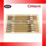 8 Pcs Flat Wood Core Drill Bit Set thumbnail-2