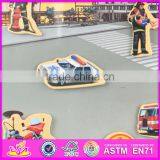 2016 New Design 23 Pieces Kids Educational Toy Wooden Custom Magnetic Puzzles W14J004 thumbnail-4