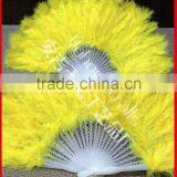 Party Feather Fan With Plastic Ribs thumbnail-1
