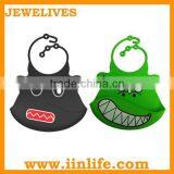 Popular and Wholesale Silicone Rubber Baby Bibs thumbnail-1