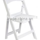 High Quality Banquet White Wedding Wood Folding Chairs for Party thumbnail-4