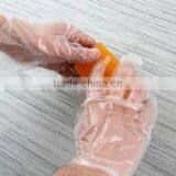 Free Disposable Poly Pe Gloves Large, Food Grade s Hotel Restaurant Disposable HDPE Gloves thumbnail-1