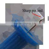New Item 19mm Plastic Shaped Mini Thumb Tacks With Stripe thumbnail-3