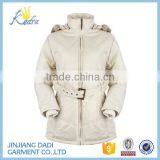 Utex Design Women Coats Women Long Winter White Coat Woman 2015 thumbnail-1