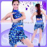 Shine Gold Coin Club Sexy Dress Girl or Lady Summer Party Club Dress thumbnail-3
