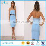 2016 New Sexi Crop Top and Full Length Panty Set thumbnail-1