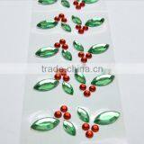 Top Selling Strong Sticky Pink Butterfly/Snowflake Shape Adhesive Rhinestone Stickers Manufacturer thumbnail-5