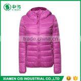 New Style Winter Ultra Light Slim Fit Women Goose Down Filled Jacket thumbnail-4
