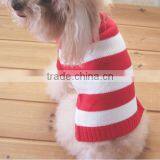 Wholesale Cheap Round Neck Short Sleeve Cable Dog Clothes Sweater thumbnail-6