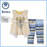 Summer Baby Clothing Set,vest Baby Girls Clothing Sets thumbnail-1