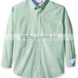 2017 High Quality Low Price School Casual Flannel Plaid Shirt thumbnail-2