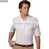 Custom Logo 60% Cotton 40% Polyester Short Sleeve High Quality Polo Shirts thumbnail-4
