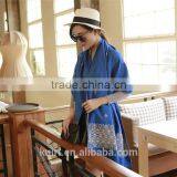 2016 New Fashion Brand Winter Scarf Women Designer National Flower Printed Pashmina Shawls and Scarves Soft thumbnail-3