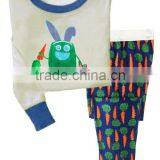 S32669W Lovely Style Unisex Long Sleeve Kids Sleepwear Children's Pajamas 2017 thumbnail-1