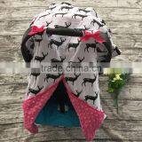 Cotton New Free Shipping Baby Car Seat Canopy Cover Infant Children Animal Deer Dinosaur Owl Carseat Cover Baby Canopies thumbnail-2