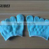 Light Green Women Half Feet Anti-slip Flower Pattern Grip Yaga Socks for Lady Pilates thumbnail-2