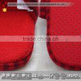 2017 Attractive Design Flat Resort Logo Embroidered Velvet Eva Hotel Slippers thumbnail-2