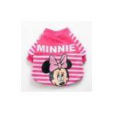 Mickey Mouse Printing Dog Coat