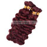 7A Grade Factory Price Virgin Indian Loose Deep 99J 100% Human Hair Indian Loose Wave thumbnail-3
