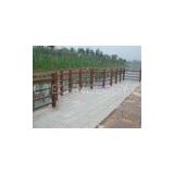 Natural Anti-aging UV Recycled WPC Outdoor Fence Decking