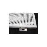 Mortar Resistant Decorative Acoustic Ceiling Tiles , Aluminium Solid Panel thumbnail-1