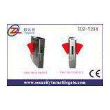 Retractable High Speed Flap Barrier Turnstile With Anti - Reversing Passing