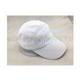 Polyester Dry Fit Mesh Running Hats 5 Panel Unstructured With Velcro