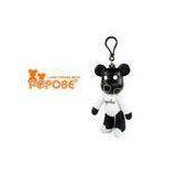 Plastic Customised Key Chains Bag Ornament Phone Holder POPOBE Bear