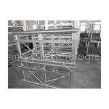 100m Construction Hoist Elevator Single Cage , 1000kg Capacity With Mast Hot-dip Galvanized thumbnail-1
