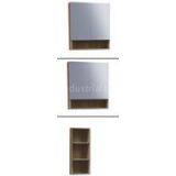 Modern Wall Hang Vanity With Double Bathroom Cabinet thumbnail-2
