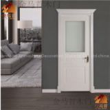 hot sale white solid wood door