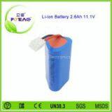 Triangle Shape 3s1p 18650 12v Lithium Battery 2600mah for Camping Light thumbnail-1