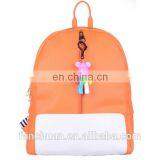 Simple Colorful Printed Girls Satchel thumbnail-2