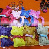 Handmade Leather Keychain Car Animal Key Chain Women Bag Charm Pendant Bag Accessories thumbnail-1