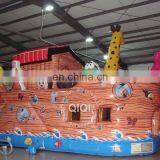 Obstacle Course Car Theme Inflatable With Jumping Area thumbnail-2