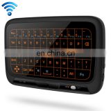 H18+ 2.4GHz Mini Wireless Keyboard Full Touchpad with 3-Level Adjustable Backlight gaming wireless mouse and wireless keyboard