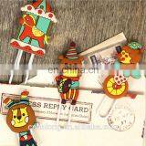 Beautiful Soft Pvc Custom Embossed Logo 3d Bookmarks