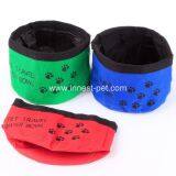 Waterproof Animals Bowl Foldable Nylon Dog Food Bowl thumbnail-1