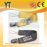 2017 Custom Paci Clip, Toy Leash, Binky Leash, Wholesale Good Quality BPA Free Baby Silicon Pacifier Clips thumbnail-5