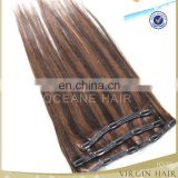 2015 new products pure all textures double weft kinky clip in curlly hair extension,remy hair clip in