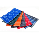 Corrosion Resistant Corrugated Thick Plastic Resin Kerala ASA Synthetic Spanish Roof Tiles