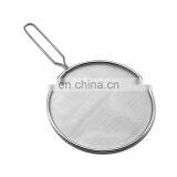 Stainless Steel Splatter Screen Stainless Steel Mesh Frying Pan Grease Screen thumbnail-6