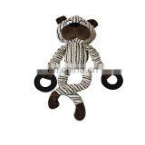 Squeaky Pet Product Lovable Animal Sound Plush Dog Toy thumbnail-2