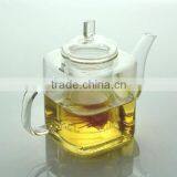 500ml Double Walled Glass Teapot With Filter