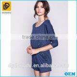 Elastic Cinched Waist Band Jumpsuit With Two Front Pockets thumbnail-4