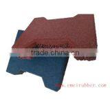 Anti-slip Driveway Rubber Floor Tiles thumbnail-4